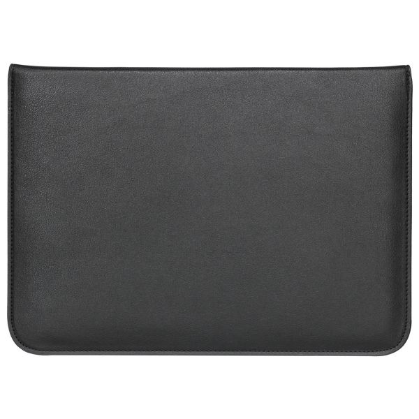 imoshion Vegan Lederen Laptop Sleeve 13-14 Zoll - Schwarz