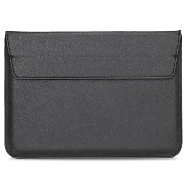 imoshion Vegan Lederen Laptop Sleeve 13-14 Zoll - Schwarz