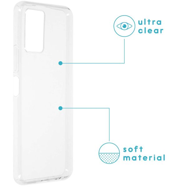 imoshion Gel Case Transparent für das Vivo Y21(s) / Y33s