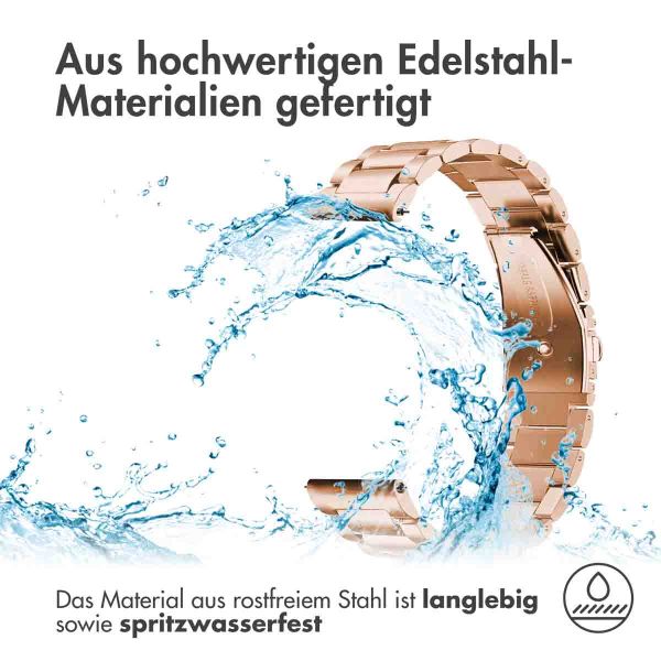 imoshion Edelstahlarmband - 20-mm-Universalanschluss - Rose Gold