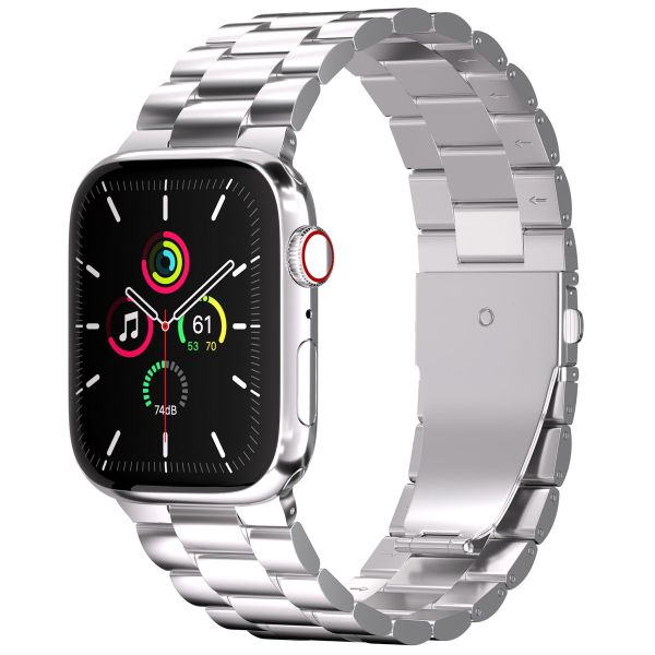 imoshion Edelstahlarmband für das Apple Watch Series 1-9 / SE - 38/40/41 mm / Series 10 - 42 mm - Silber