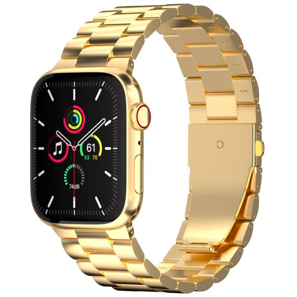 imoshion Edelstahlarmband für das Apple Watch Series 1-10 / SE / Ultra (2) - 42/44/45/46/49 mm - Gold