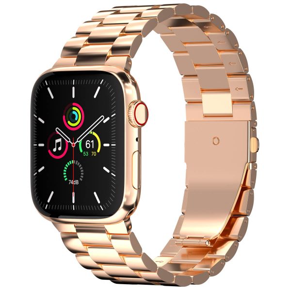 imoshion Edelstahlarmband für das Apple Watch Series 1-10 / SE / Ultra (2) - 42/44/45/46/49 mm - Rose Gold