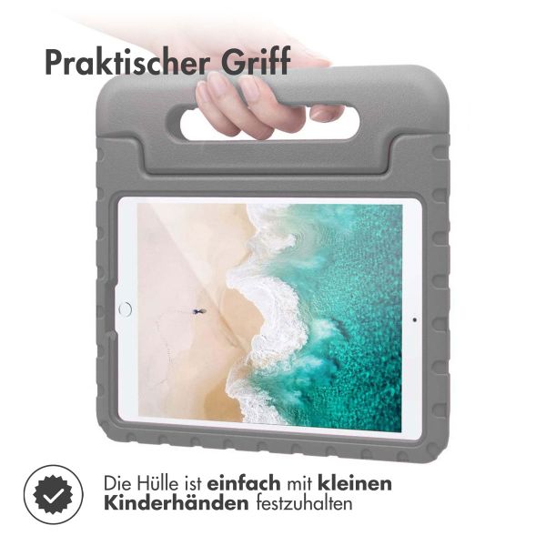 imoshion Schutzhülle mit Handgriff kindersicher für das iPad 9 (2021) 10.2 Zoll / iPad 8 (2020) 10.2 Zoll / iPad 7 (2019) 10.2 Zoll - Grau