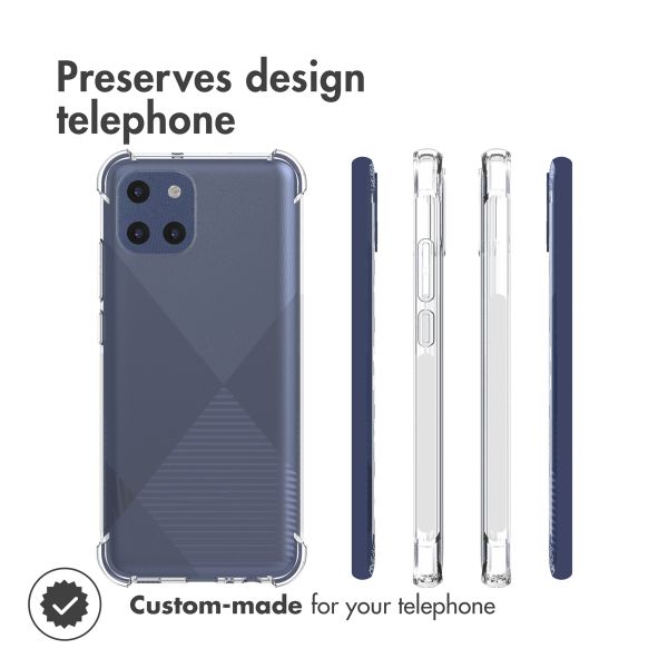 imoshion Shockproof Case Transparent für das Samsung Galaxy A03