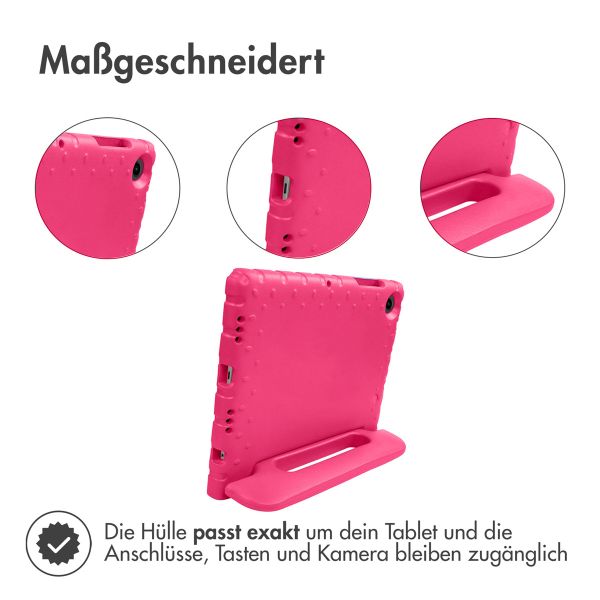 imoshion Hülle mit Handgriff kindersicher Samsung Galaxy Tab A8 - Rosa