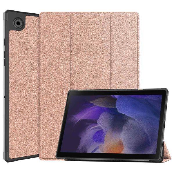 imoshion Trifold Klapphülle für das Samsung Galaxy Tab A8 - Rose Gold