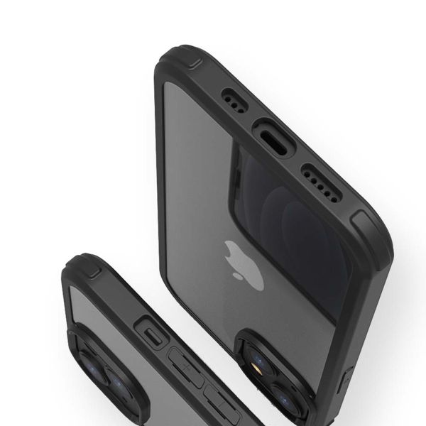 Valenta Full Cover 360° Tempered Glass für das iPhone 13 Pro Max - Schwarz