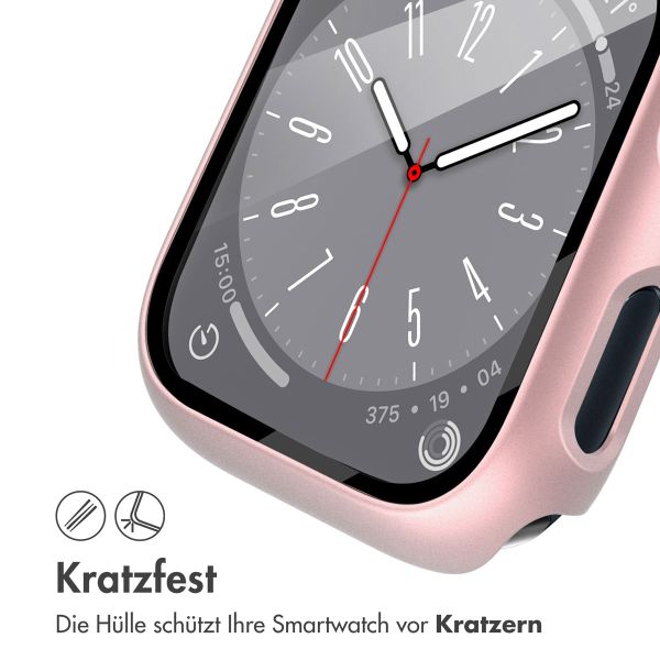 imoshion Full Cover Hard Case für Apple Watch Series 4 / 5 / 6 / SE - 44 mm - Rosa