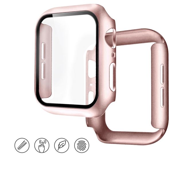 imoshion Full Cover Hard Case für Apple Watch Series 4 / 5 / 6 / SE - 44 mm - Rosa