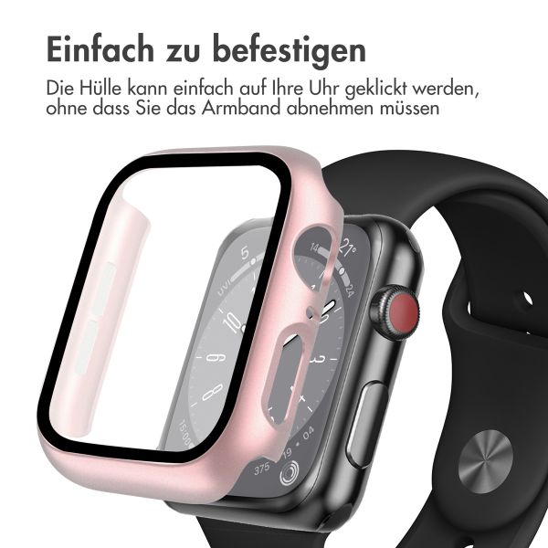 imoshion Full Cover Hard Case für Apple Watch Series 4 / 5 / 6 / SE - 44 mm - Rosa