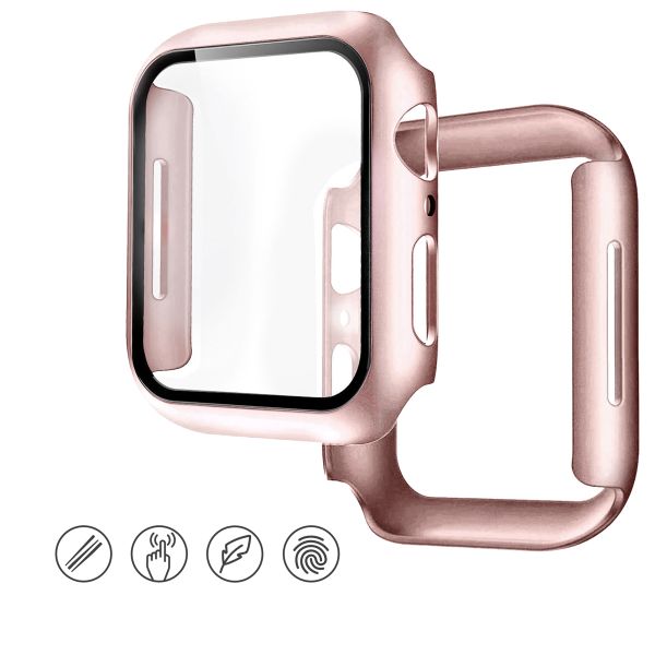 imoshion Full Cover Hard Case für Apple Watch Series 7 / 8 / 9 - 45 mm - Rosa