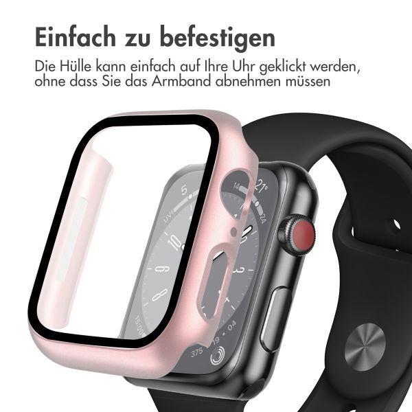 imoshion Full Cover Hard Case für Apple Watch Series 7 / 8 / 9 - 45 mm - Rosa