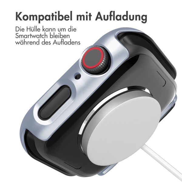 imoshion Full Cover Hard Case für Apple Watch Series 7 / 8 / 9 - 45 mm - Silber