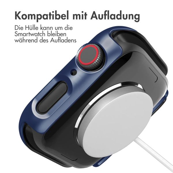 imoshion Full Cover Hard Case für Apple Watch Series 7 / 8 / 9 - 45 mm - Dunkelblau