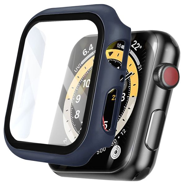 imoshion Full Cover Hard Case für Apple Watch Series 7 / 8 / 9 - 45 mm - Dunkelblau