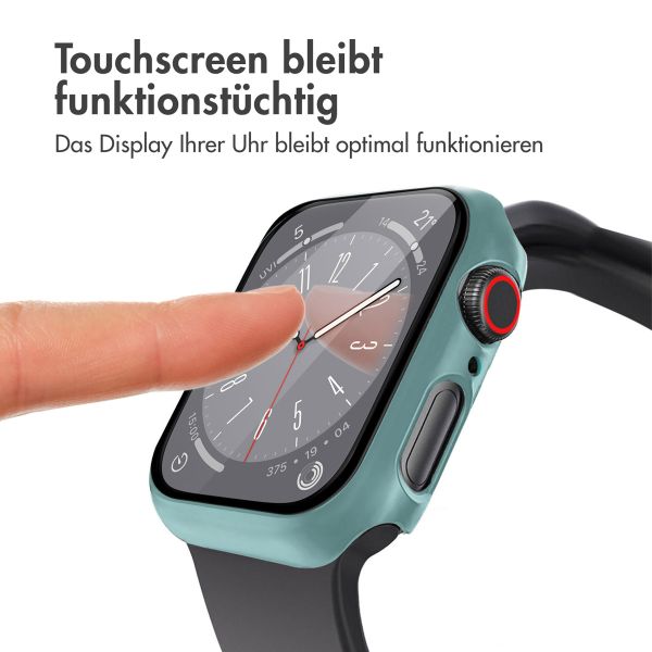 imoshion Full Cover Hard Case für Apple Watch Series 7 / 8 / 9 - 45 mm - Dunkelgrün