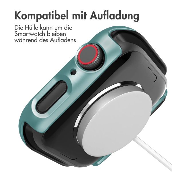 imoshion Full Cover Hard Case für Apple Watch Series 7 / 8 / 9 - 45 mm - Dunkelgrün