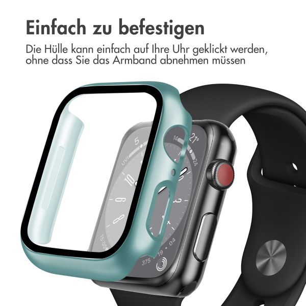 imoshion Full Cover Hard Case für Apple Watch Series 7 / 8 / 9 - 45 mm - Dunkelgrün