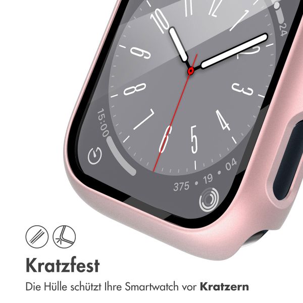 imoshion Full Cover Hard Case für Apple Watch Series 7 / 8 / 9 - 41 mm - Rosa