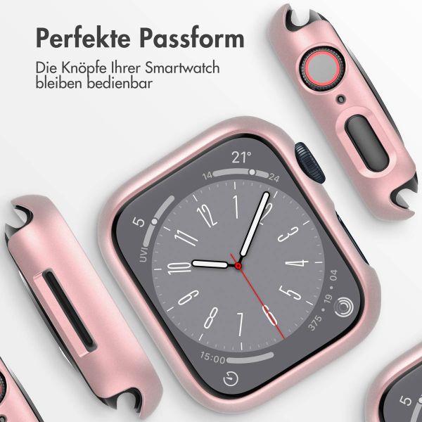 imoshion Full Cover Hard Case für Apple Watch Series 7 / 8 / 9 - 41 mm - Rosa