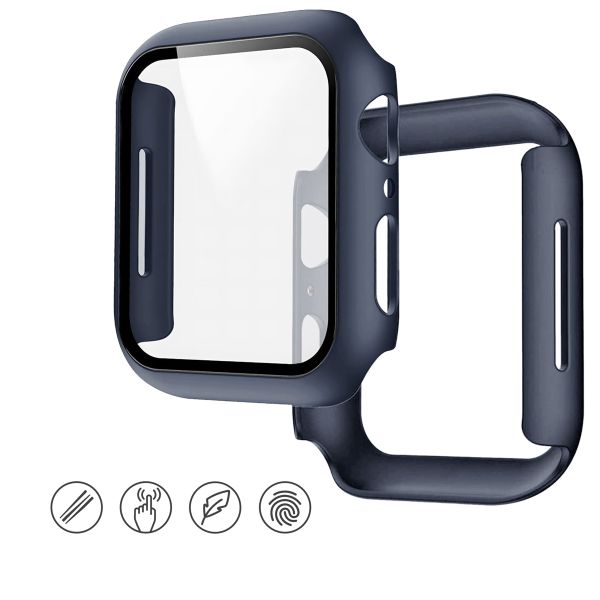 imoshion Full Cover Hard Case für Apple Watch Series 7 / 8 / 9 - 41 mm - Dunkelblau