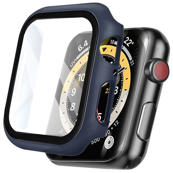 imoshion Full Cover Hard Case für Apple Watch Series 7 / 8 / 9 - 41 mm - Dunkelblau