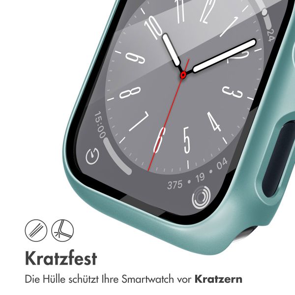 imoshion Full Cover Hard Case für Apple Watch Series 7 / 8 / 9 - 41 mm - Dunkelgrün