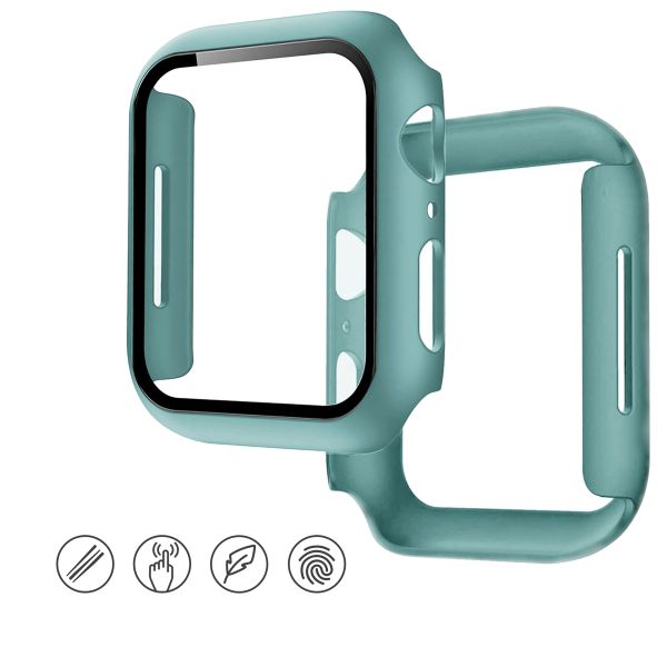 imoshion Full Cover Hard Case für Apple Watch Series 7 / 8 / 9 - 41 mm - Dunkelgrün