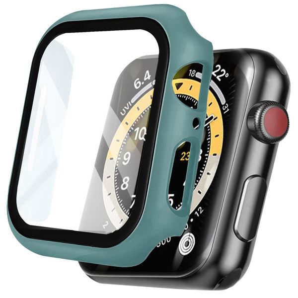 imoshion Full Cover Hard Case für Apple Watch Series 7 / 8 / 9 - 41 mm - Dunkelgrün