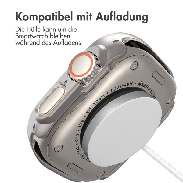 imoshion Full Cover Hard Case für Apple Watch Ultra / Ultra 2 - 49 mm - Titanium