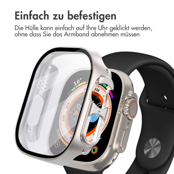 imoshion Full Cover Hard Case für Apple Watch Ultra / Ultra 2 - 49 mm - Titanium