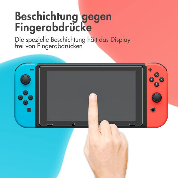 imoshion Screen Protector aus gehärtetem Glas für das Nintendo Switch