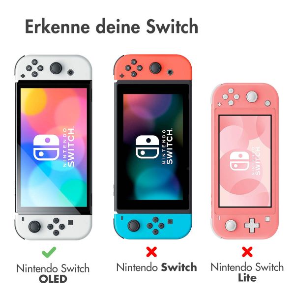 imoshion Screen Protector aus gehärtetem Glas für das Nintendo Switch OLED