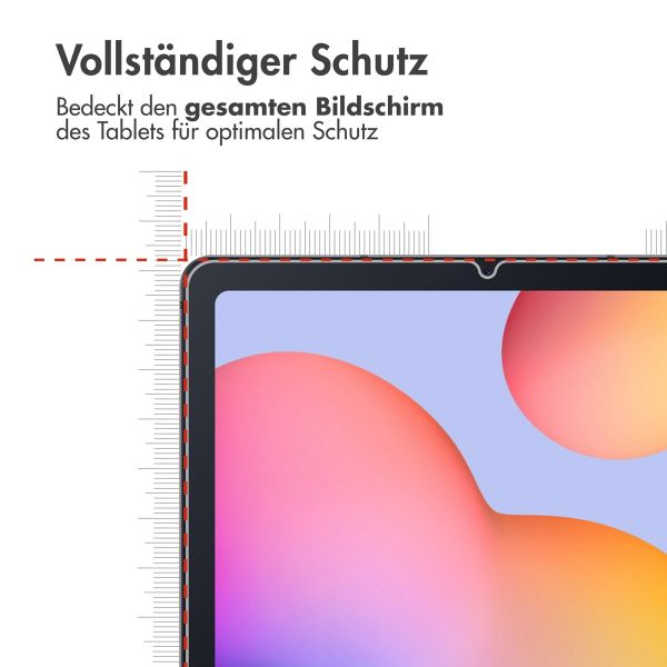 imoshion Displayschutz aus gehärtetem Glas für das Samsung Galaxy Tab S6 Lite / Tab S6 Lite (2022) / Tab S6 Lite (2024) - Transparant