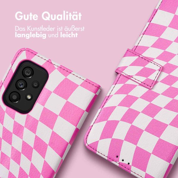 imoshion ﻿Design Klapphülle für das Samsung Galaxy A53 - Retro Pink
