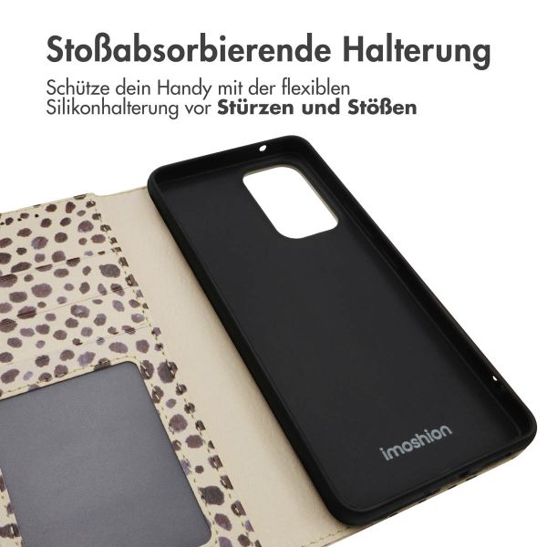 imoshion ﻿Design Klapphülle für das Samsung Galaxy A53 - Black And White Dots