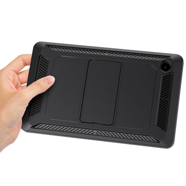 Accezz Robustes Back Case für das Samsung Galaxy Tab A9 8.7 Zoll - Schwarz