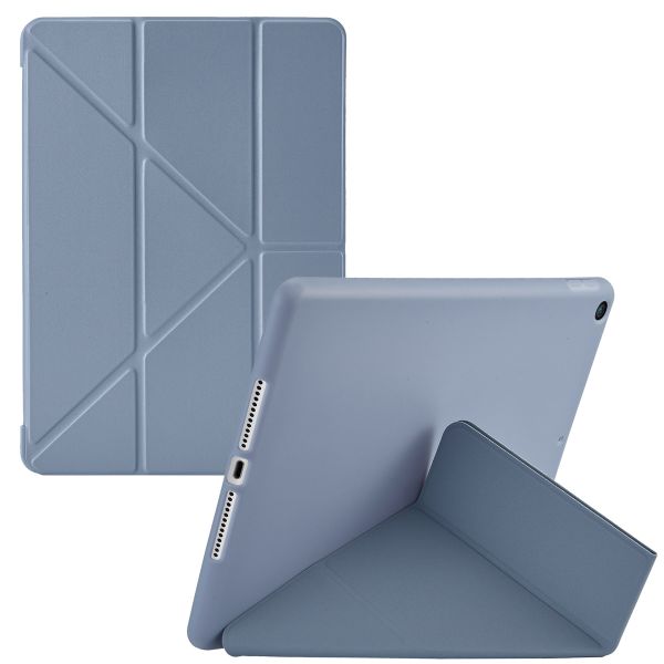 imoshion Origami Klapphülle für das iPad 9 (2021) 10.2 Zoll / iPad 8 (2020) 10.2 Zoll / iPad 7 (2019) 10.2 Zoll - Dark Lavender