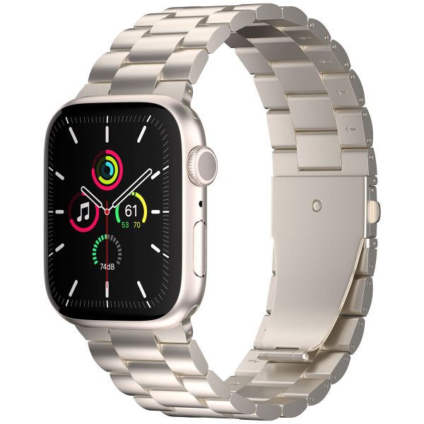 imoshion Edelstahlarmband für das Apple Watch Series 1-9 / SE - 38/40/41 mm / Series 10 - 42 mm - Starlight