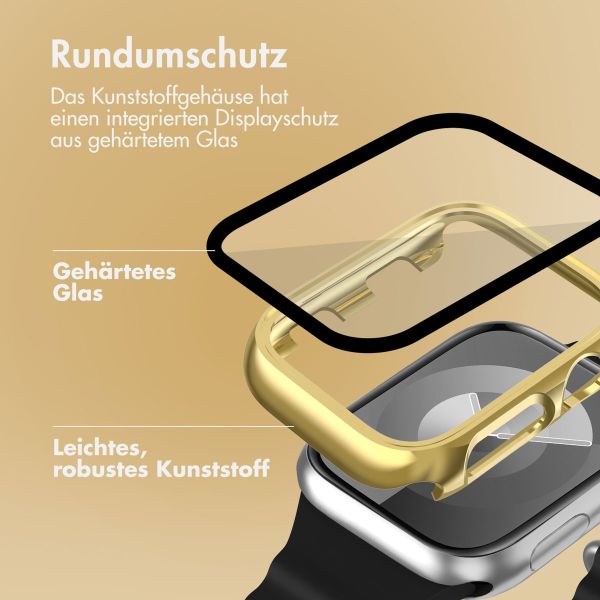 imoshion Full Cover glänzendes Hard Case für die Apple Watch Series 1 / 2 / 3 – 38 mm – Gold