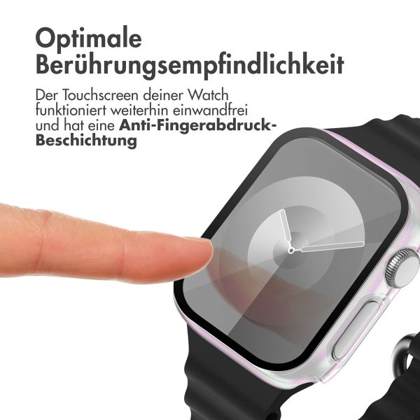 imoshion Full Cover glänzendes Hard Case für die Apple Watch Series 1 / 2 / 3 – 38 mm – Transparent