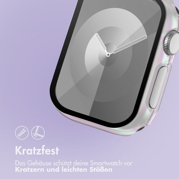 imoshion Full Cover glänzendes Hard Case für die Apple Watch Series 1 / 2 / 3 – 38 mm – Transparent