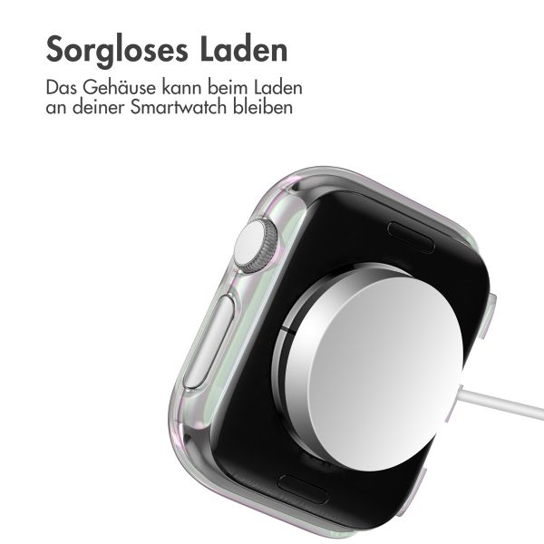 imoshion Full Cover glänzendes Hard Case für die Apple Watch Series 1 / 2 / 3 – 38 mm – Transparent