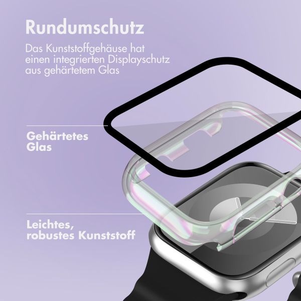 imoshion Full Cover glänzendes Hard Case für die Apple Watch Series 1 / 2 / 3 – 38 mm – Transparent