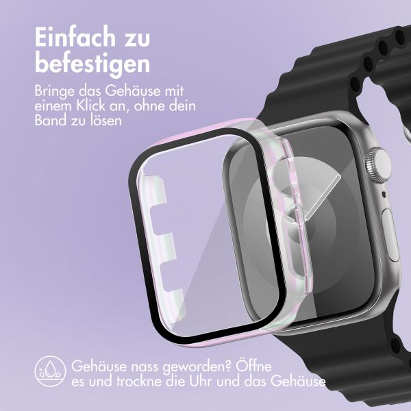 imoshion Full Cover glänzendes Hard Case für die Apple Watch Series 1 / 2 / 3 – 38 mm – Transparent