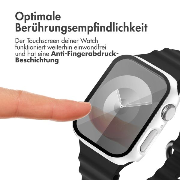 imoshion Full Cover Hard Case für Apple Watch Series 4 / 5 / 6 / SE - 40 mm - Weiß