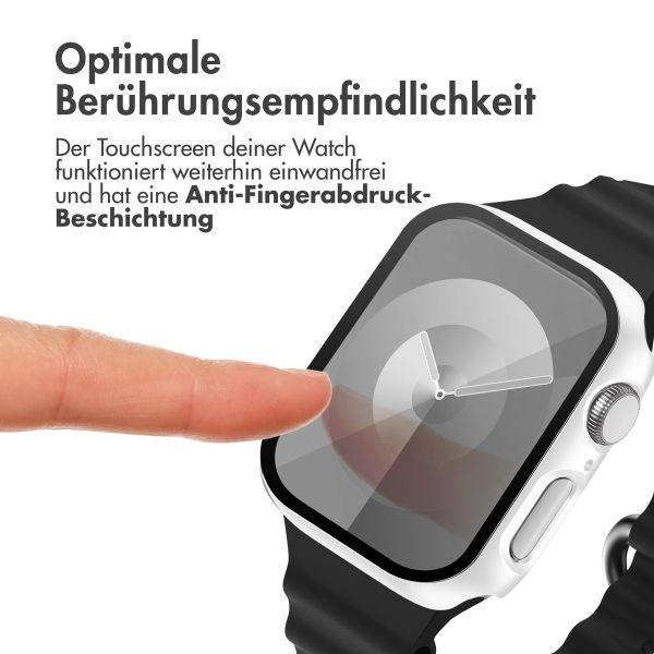 imoshion Full Cover Hard Case für Apple Watch Series 7 / 8 / 9 - 41 mm - Weiß