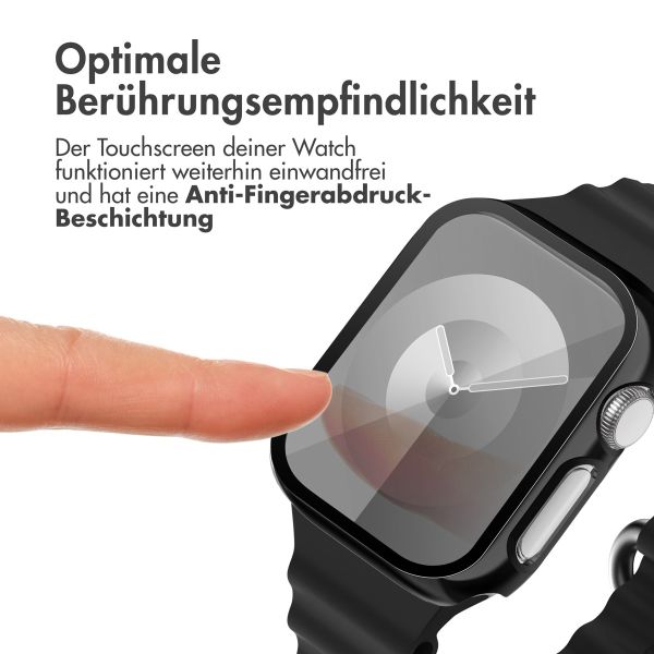 imoshion Full Cover glänzendes Hard Case für die Apple Watch Series 1 / 2 / 3 – 42 mm – Schwarz