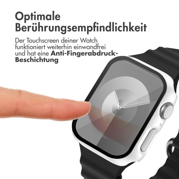 imoshion Full Cover Hard Case für Apple Watch Series 7 / 8 / 9 - 45 mm - Weiß